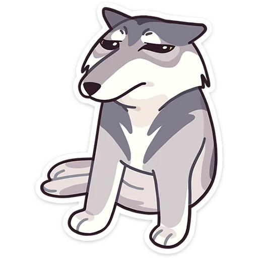 🐺 Стикер «Лаврентий» для Telegram