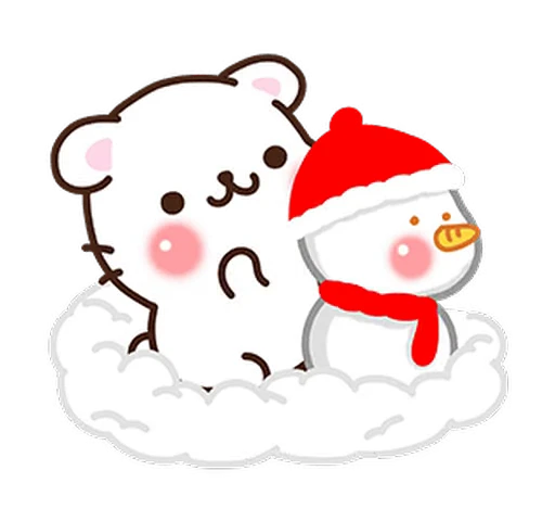 ☃ Стикер «La Xi» для Telegram