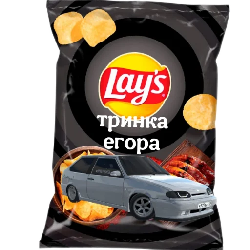 🚗 Стикер «Мемный лейс» для Telegram