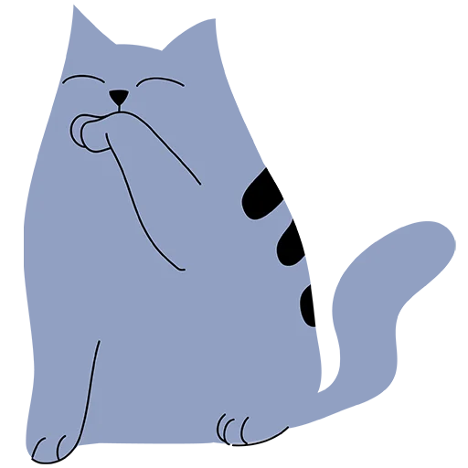 🛁 Стикер «Lazuritcat» для Telegram