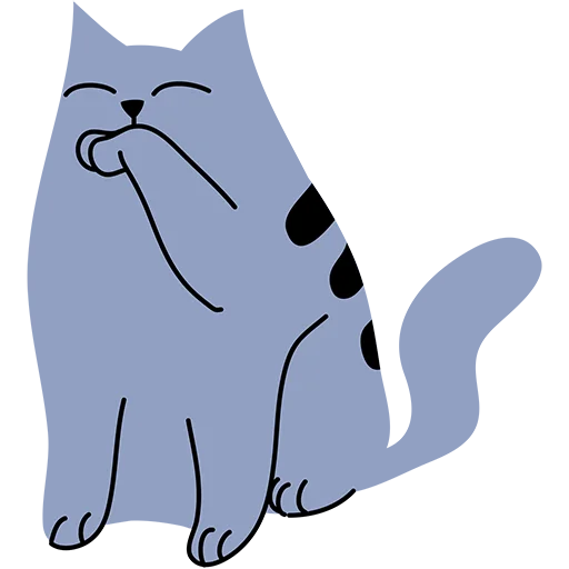 😇 Стикер «Lazuritcat» для Telegram