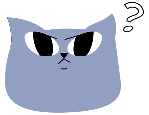 😾 Стикер «Lazuritcat» для Telegram