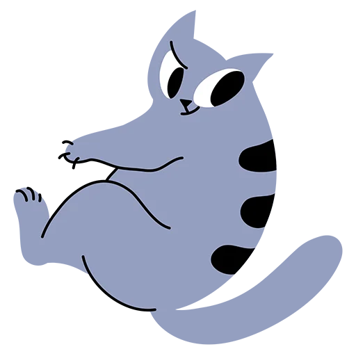 Стикерпак Lazuritcat для Telegram