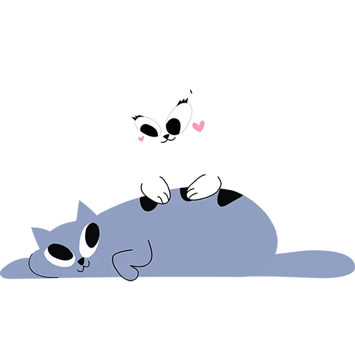 ❤️ Стикер «Lazuritcat» для Telegram