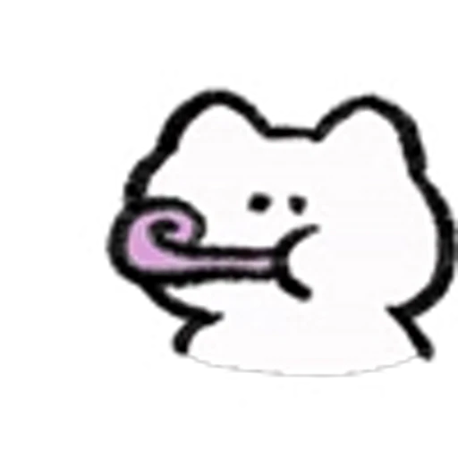 😊 Эмодзи «lazy cat» для Telegram