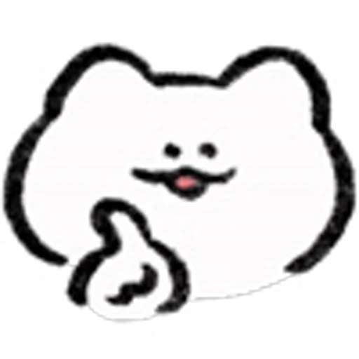 😊 Эмодзи «lazy cat» для Telegram