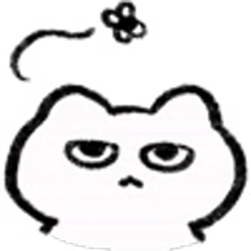 😊 Эмодзи «lazy cat» для Telegram