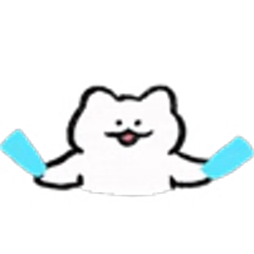 😊 Эмодзи «lazy cat» для Telegram