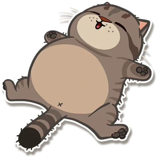 😌 Стикер «Lazy BamBam» для Telegram