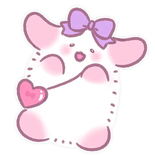 🩷 Стикер «Lazy Bunny» для Telegram