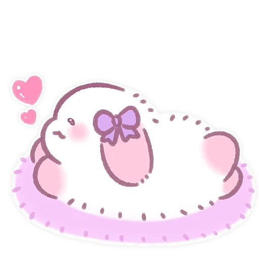 💕 Стикер «Lazy Bunny» для Telegram