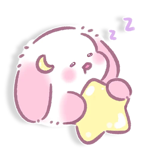 💤 Стикер «Lazy Bunny» для Telegram
