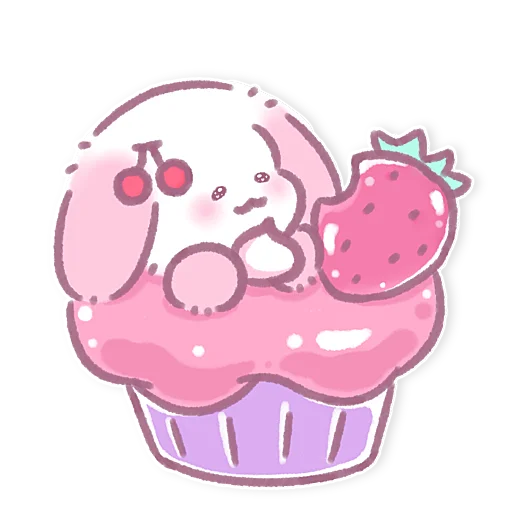 🧁 Стикер «Lazy Bunny» для Telegram