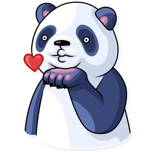 😘 Стикер «Lazy Panda» для Telegram