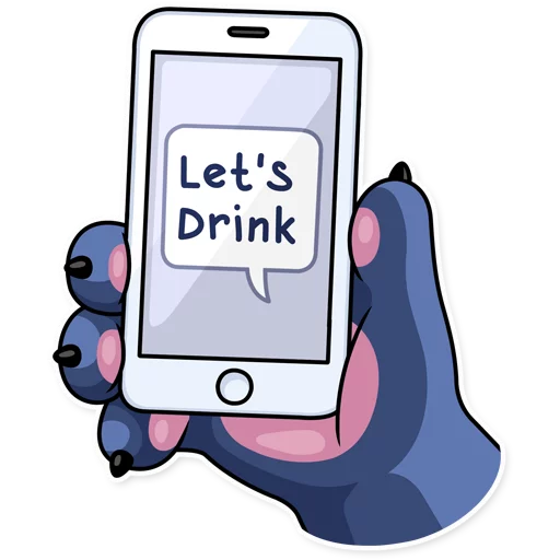 🍺 Стикер «Lazy Panda» для Telegram