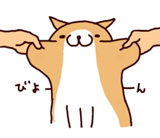 🐶 Стикер «Lazy Shiba» для Telegram