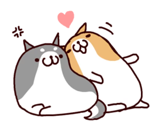 🐶 Стикер «Lazy Shiba» для Telegram