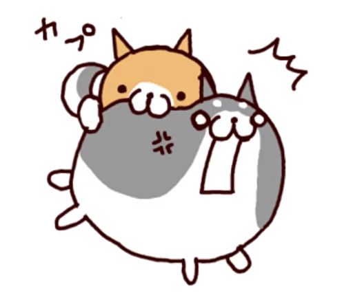 🐶 Стикер «Lazy Shiba» для Telegram