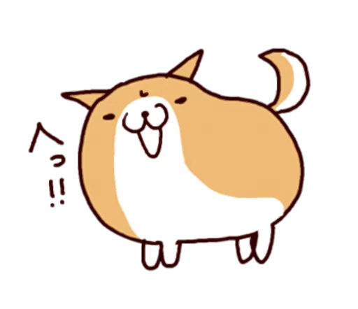 🐶 Стикер «Lazy Shiba» для Telegram