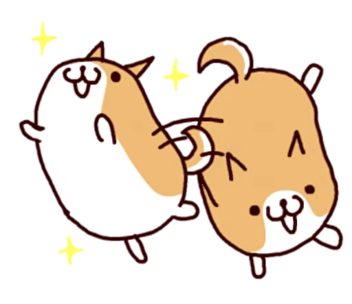 🐶 Стикер «Lazy Shiba» для Telegram