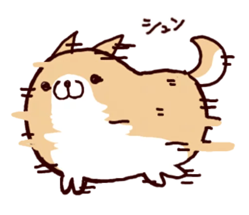 🐶 Стикер «Lazy Shiba» для Telegram