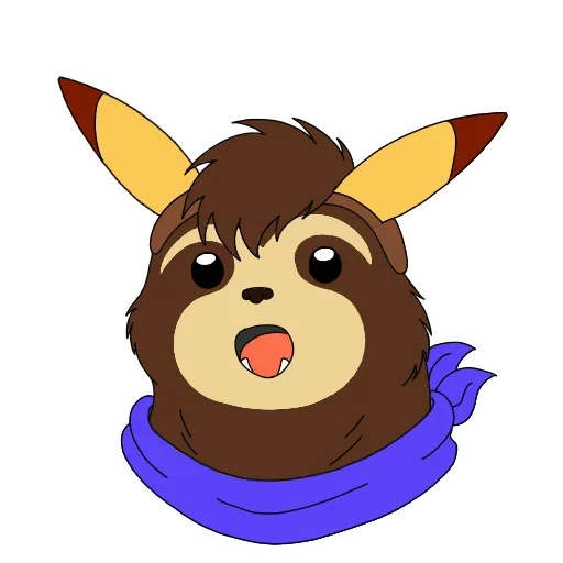 Стикерпак Lazy Sloth для Telegram — скачать