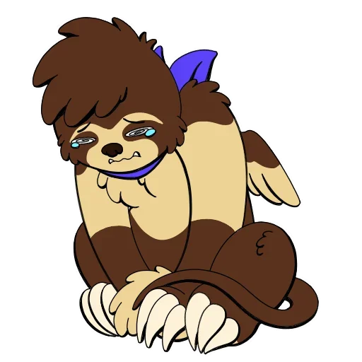 🤨 Стикер «Lazy Sloth» для Telegram