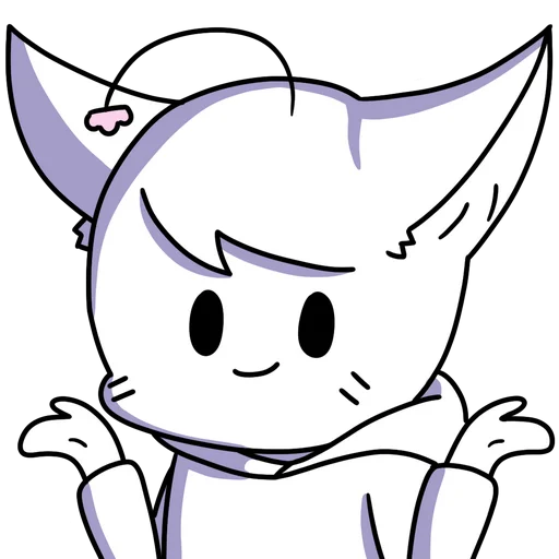 🤔 Стикер «Фёдор ленивый песец» для Telegram