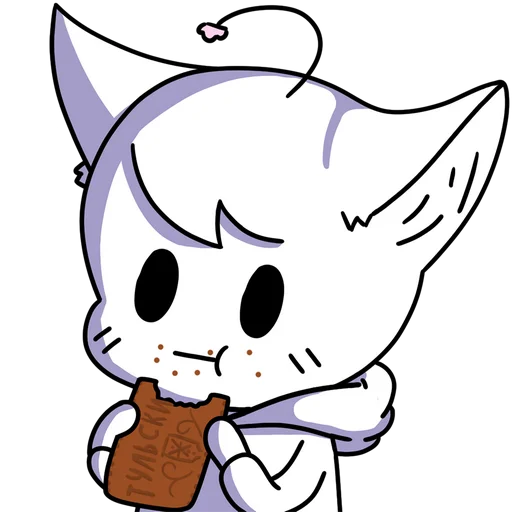 🍘 Стикер «Фёдор ленивый песец» для Telegram