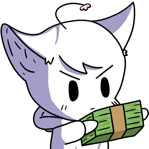 🤘 Стикер «Фёдор ленивый песец» для Telegram