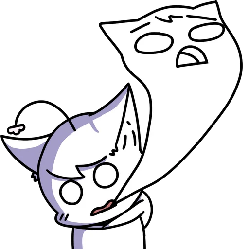 👻 Стикер «Фёдор ленивый песец» для Telegram