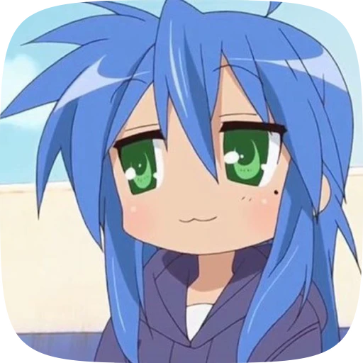 🌫 Стикер «konata lucky star» для Telegram