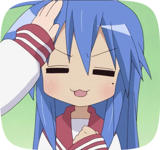 🌫 Стикер «konata lucky star» для Telegram