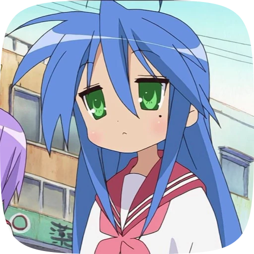 🌫 Стикер «konata lucky star» для Telegram