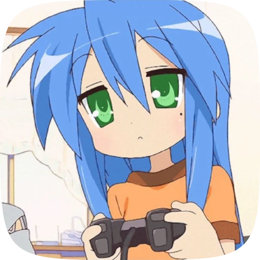 🌫 Стикер «konata lucky star» для Telegram