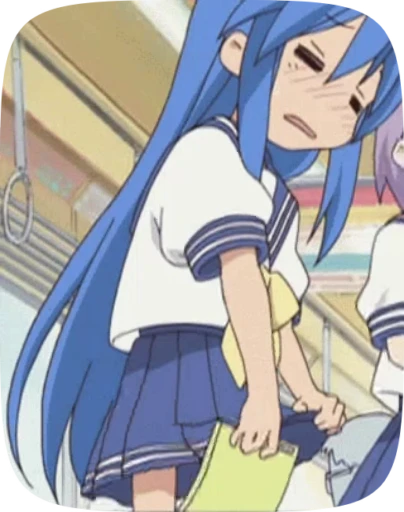 🌫 Стикер «konata lucky star» для Telegram