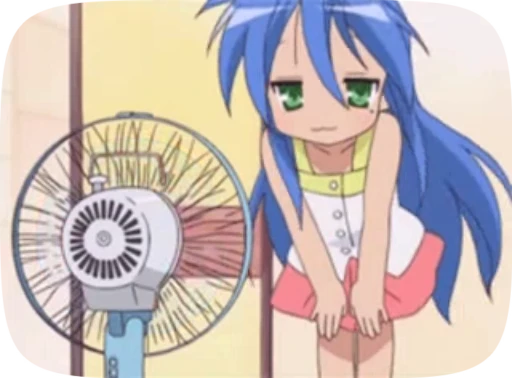 🌫 Стикер «konata lucky star» для Telegram