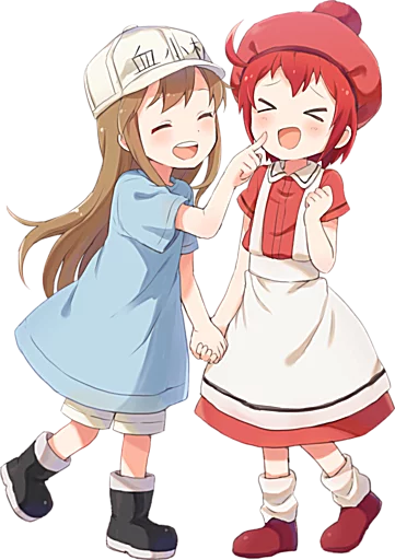 👩‍❤️‍💋‍👩 Стикер «Kawaii (かわいい)» для Telegram