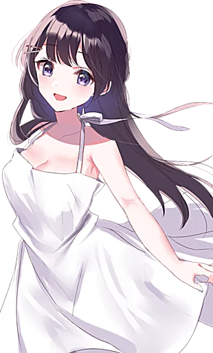 👩 Стикер «Kawaii (かわいい)» для Telegram