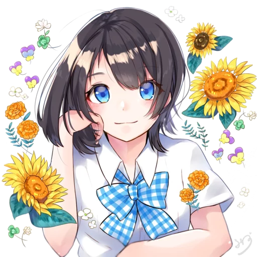 Стикерпак Kawaii (かわいい) для Telegram
