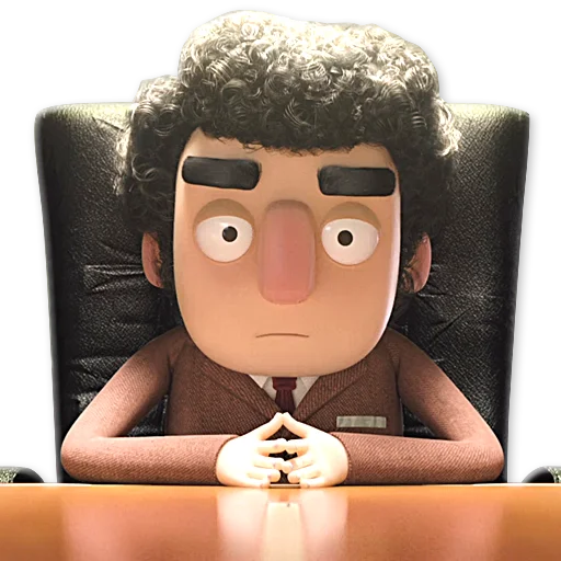 😐 Стикер «Love, Death & Robots» для Telegram