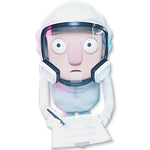 😳 Стикер «Love, Death & Robots» для Telegram