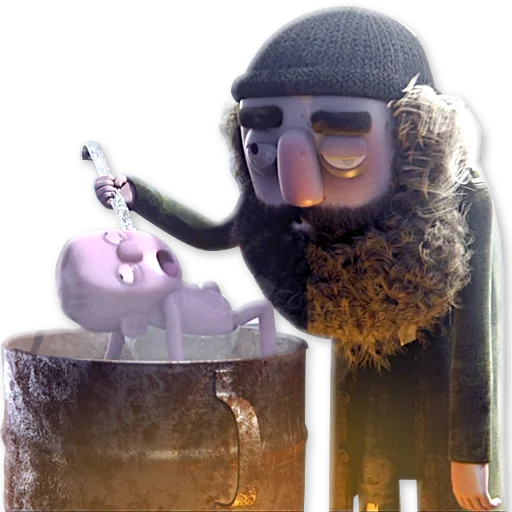 🍜 Стикер «Love, Death & Robots» для Telegram