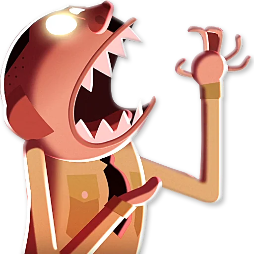 😡 Стикер «Love, Death & Robots» для Telegram