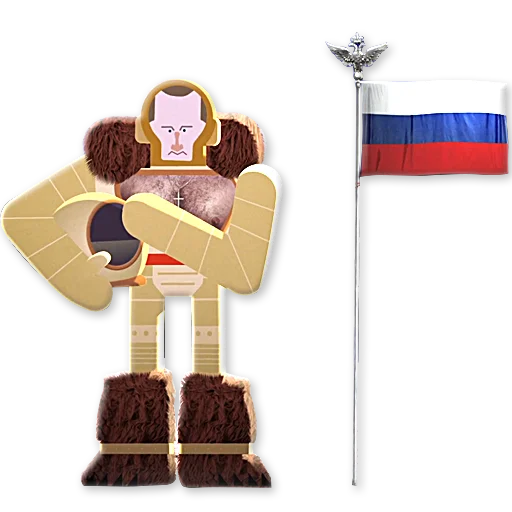 🇷🇺 Стикер «Love, Death & Robots» для Telegram