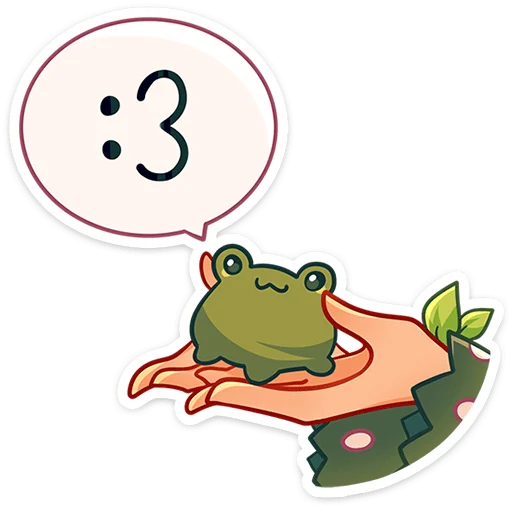 🐸 Стикер «Лиф» для Telegram