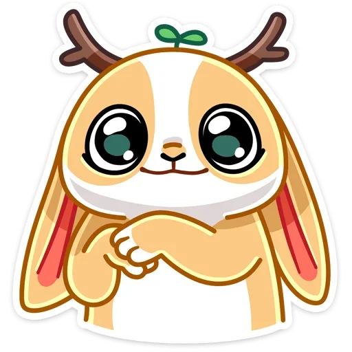 ☺️ Стикер «Снежный Листочек» для Telegram