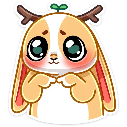 😊 Стикер «Снежный Листочек» для Telegram