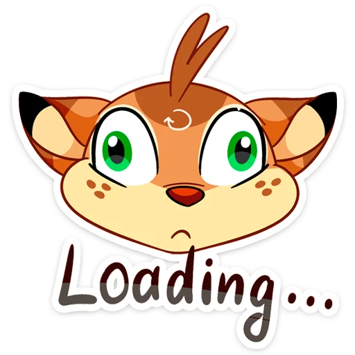 🤔 Стикер «Новогодний Лифи» для Telegram