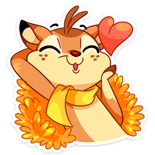 😘 Стикер «Новогодний Лифи» для Telegram